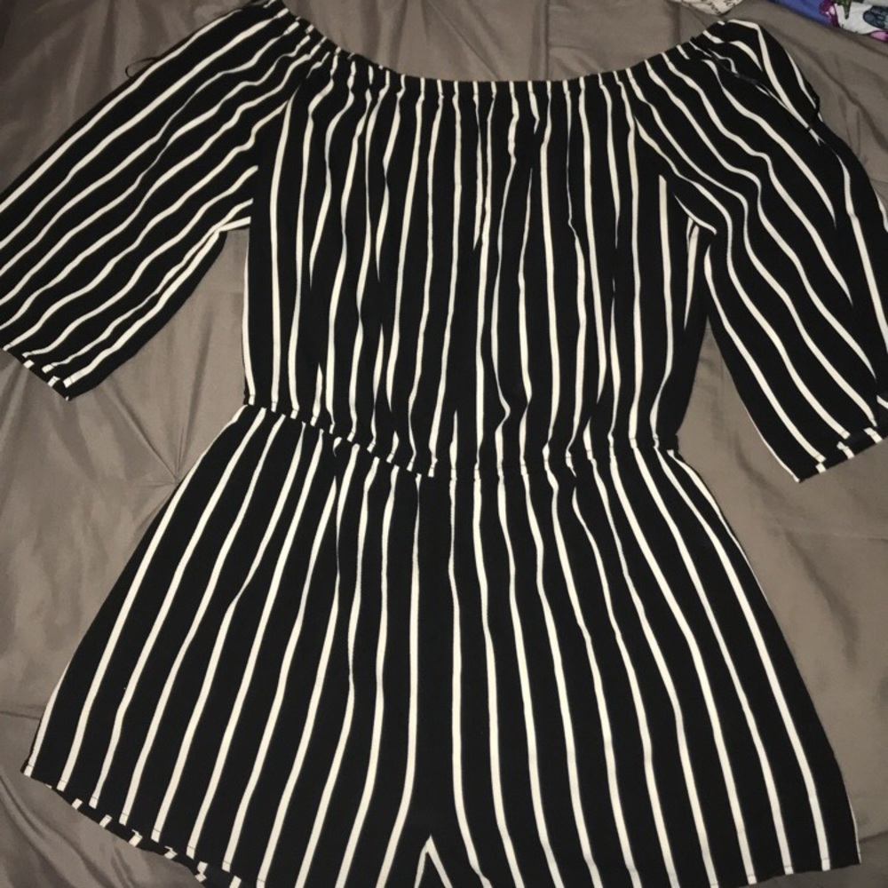 Cold Shoulder Romper